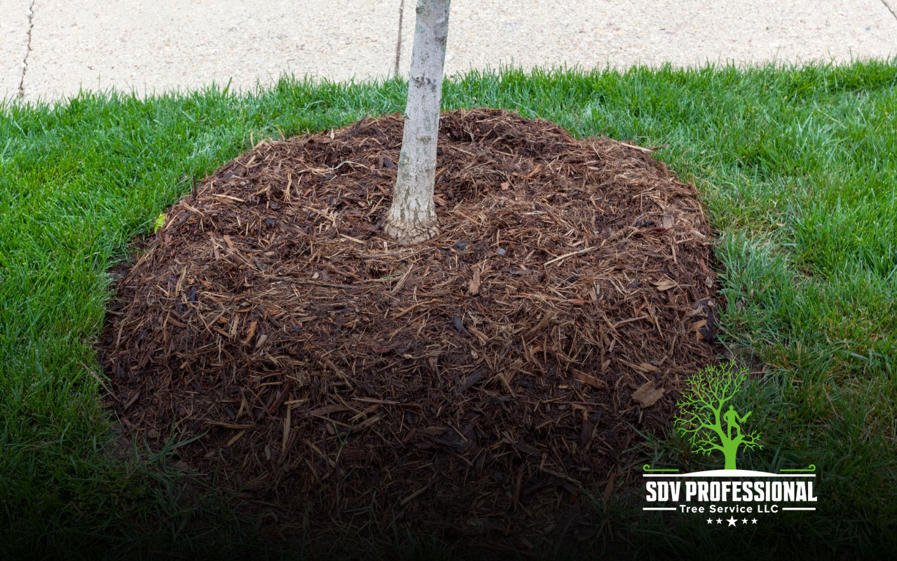 Mulching for tree health